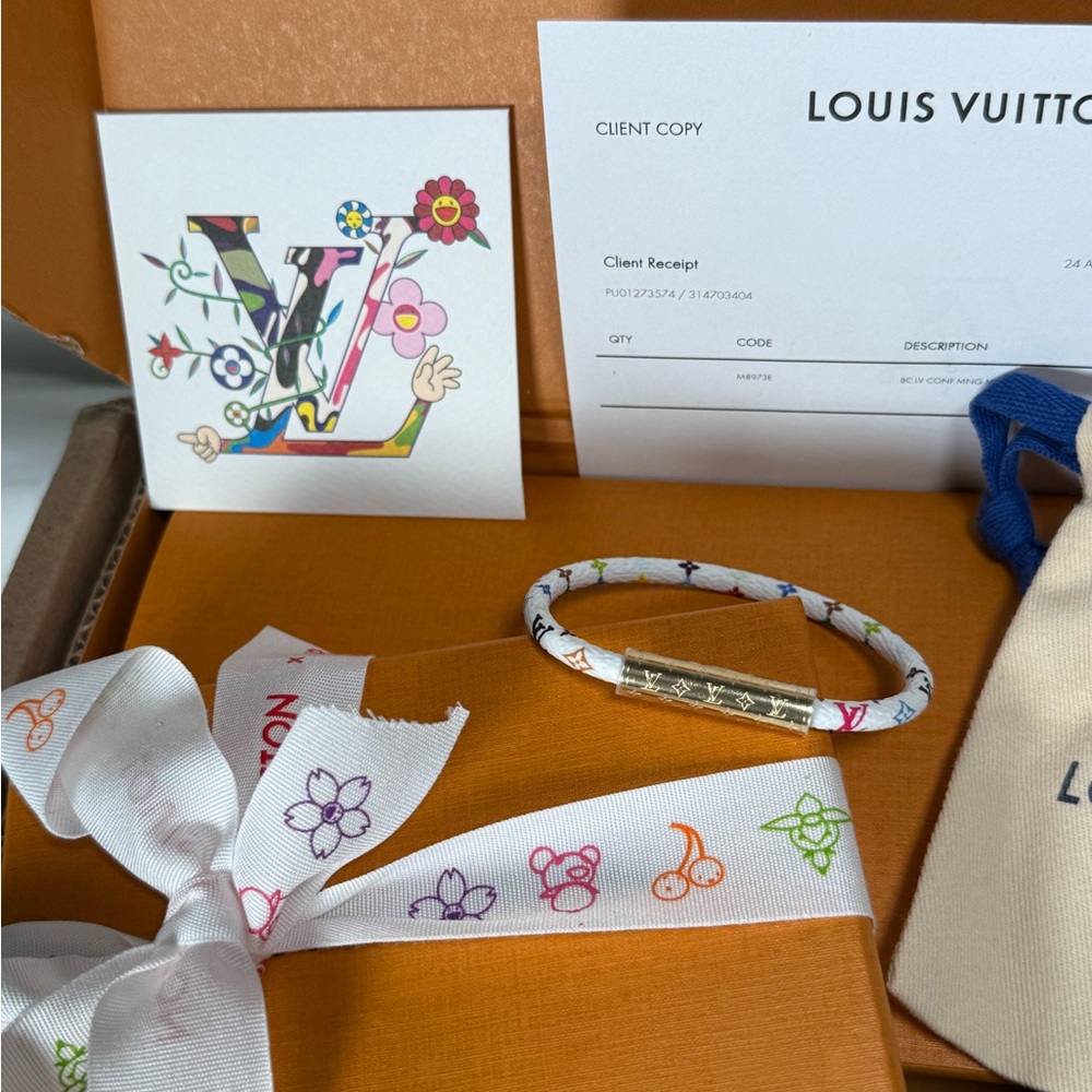 Louis Vuitton x Murakami - Multicolor Confidential Bracelet Size 19
